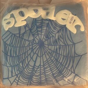 Spyder Blue Web Design Men's Shirt